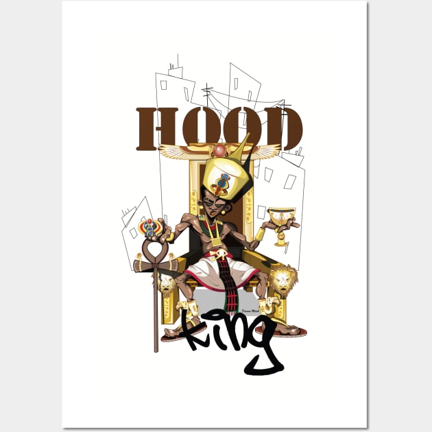 Hood King Wall Art by Damon Mark collections